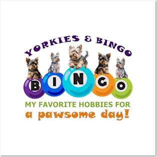 Bingo & Yorkie Posters and Art